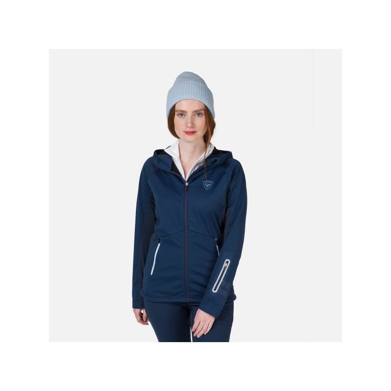 lupin-wear-ca-rossignol-w-softshell-hoodie-jkt-navy-blue-jacket-1751481 Rossignol W Softshell Hoodie Jkt Navy Blue Jacket - Image 1