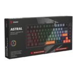 SAVIO MAGNETIC KEYBOARD ASTRAL BLACK OUTEMU WHITE JADE RGB - Image 3
