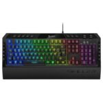 Sharkoon Skiller SGK5 USB QWERTZ Gaming Keyboard German Black - Image 2
