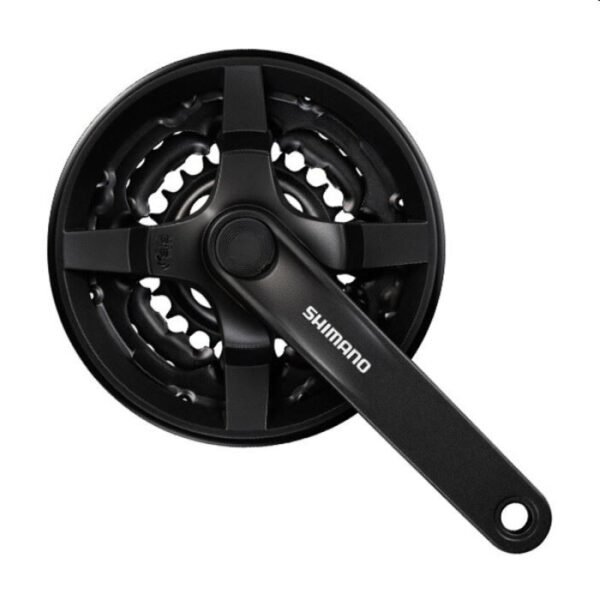 SHIMANO FC-TY301 crankset 48x38x28 black