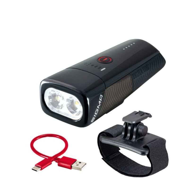 lupin-wear-ca-sigma-buster-1100-hl-front-light-black-1895782 Sigma BUSTER 1100 HL front light black - Image 1