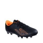 Skechers Academy AG Football Boots Black and Orange 252120 BKOR - Image 2