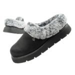 Skechers Cozy Blend slipper shoes for women, insulated slip-on sneakers