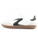 Skechers Kickoff womens sneakers white leather sports shoes - Image 2