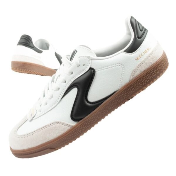 Skechers Kickoff womens sneakers white leather sports shoes