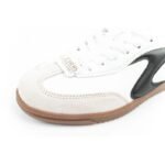 Skechers Kickoff womens sneakers white leather sports shoes - Image 6