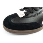 Skechers Kickoff womens sports shoes sneakers black leather - Image 6