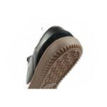 Skechers Kickoff womens sports shoes sneakers black leather - Image 7