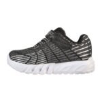 Skechers S Lights Flex-Glow Elite Jr sneakers 400135N-BKGY - Image 2