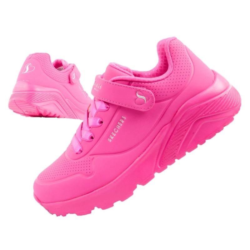lupin-wear-ca-skechers-uno-lite-children-s-sports-sneakers-shoes-pink-comfortable-1623392 Skechers Uno Lite childrens sports sneakers shoes pink comfortable - Image 1