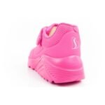 Skechers Uno Lite childrens sports sneakers shoes pink comfortable - Image 5