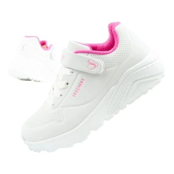 Skechers Uno Lite childrens sports sneakers white comfortable