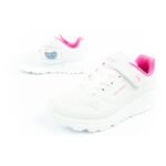 Skechers Uno Lite childrens sports sneakers white comfortable - Image 8