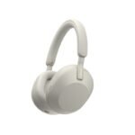 Sony WH-1000XM5 on-ear bluetooth headphones silver - Image 3