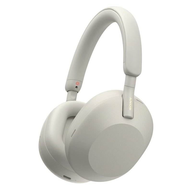 lupin-wear-ca-sony-wh-1000xm5-on-ear-bluetooth-headphones-silver-2005608 Sony WH-1000XM5 on-ear bluetooth headphones silver - Image 1