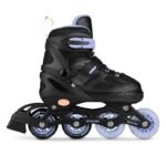 Spokey Quattro 4IN1 SPK-943430 inline skates size 34-37 BK/VT - Image 7