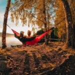 Ticket To The Moon King Size tourist hammock orange / darkgrey (TMK3503) - Image 3