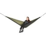 TOURIST HAMMOCK 2 PERSON 270X140CM GREEN BLACK - Image 2