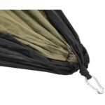 TOURIST HAMMOCK 2 PERSON 270X140CM GREEN BLACK - Image 7