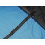 TOURIST HAMMOCK FOR 2 PEOPLE 270X140CM WITH MOSQUITO NET BLUE - Image 8