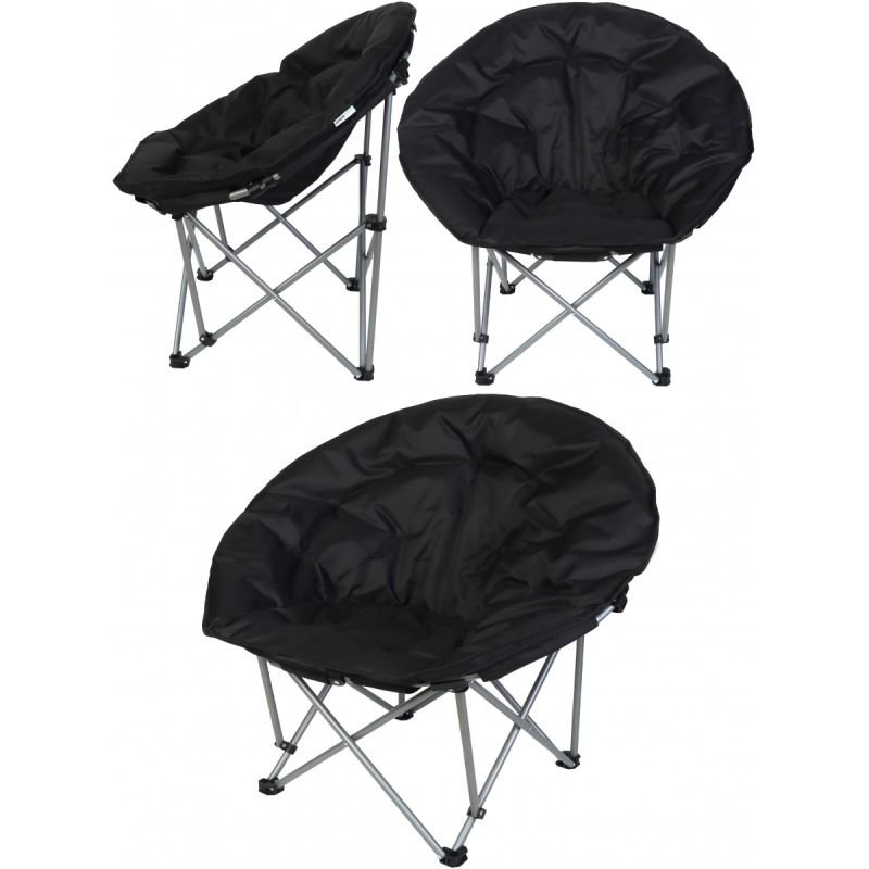 lupin-wear-ca-trip-folding-chair-83x80x40cm-black-1839939 TRIP FOLDING CHAIR 83x80x40CM BLACK - Image 1