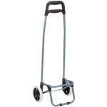 TROLLEY SHOPPING BAG ON WHEELS WITH FRAME 31L BLACK - Image 2