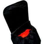 TROLLEY SHOPPING BAG ON WHEELS WITH FRAME 31L BLACK - Image 4