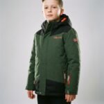 Trollkids Kids Norefjell Jacket, insulated, waterproof, green (132-322) - Image 3
