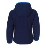 TrollKids Kids Stavanger Jacket navy/light blue windproof fleece jacket (706-110) - Image 2