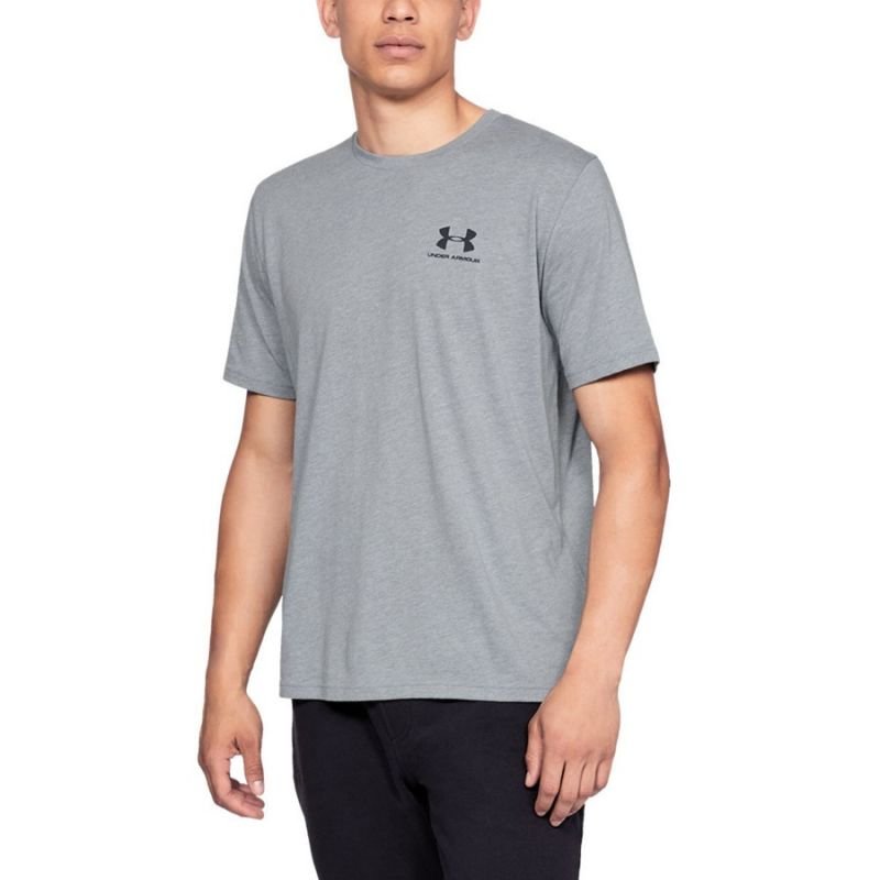 lupin-wear-ca-ua-sportstyle-left-chest-ss-m-1326799-t-shirt-gray-453973 UA Sportstyle Left Chest SS M 1326799 T-shirt - gray - Image 1