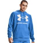 Under Armor Rival Fleece Big Logo HD sweatshirt M 1357093 787 - Image 3