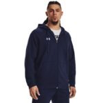 Under Armor Rival Fleece FZ Hoodie M 1379767 410 - Image 3