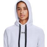 Under Armor Rival Fleece HB Hoodie W 1356317 100 - Image 6