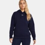 Under Armor Rival Fleece Hoodie W 1379500-410 - Image 3