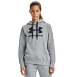 Under Armor Rival Fleece Logo Hoodie W 1356318-035 - Image 4
