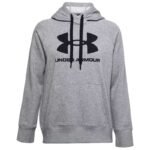 Under Armor Rival Fleece Logo Hoodie W 1356318-035 - Image 5