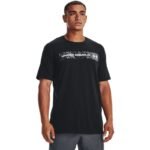 Under Armour Camo Chest Stripe SS M 1376830 001 T-shirt - Image 3