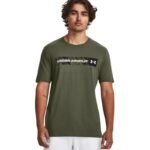 Under Armour Camo Chest Stripe T-shirt M 1376830 390 - Image 2