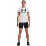 Under Armour Live Sportstyle Graphic W SSC T-Shirt 1356305 102 - Image 3