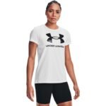 Under Armour Live Sportstyle Graphic W SSC T-Shirt 1356305 102 - Image 4