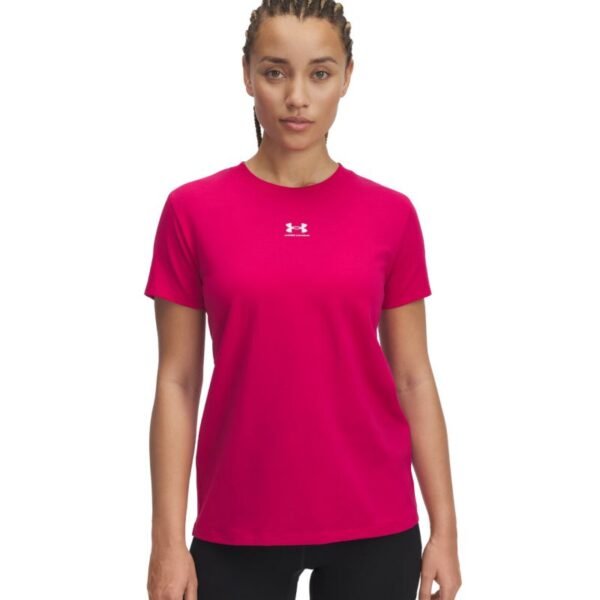 Under Armour Rival Core SS W 1383648 681 T-Shirt