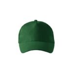 Unisex 5P Cap (Bottle Green) - Image 2