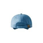 Unisex cap 6P (azure) - Image 8