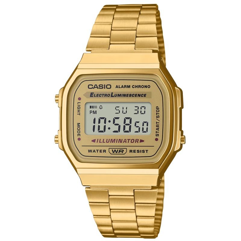 lupin-wear-ca-unisex-casio-vintage-watch-a168wg-9ef-box-1828557 Unisex CASIO Vintage Watch A168WG-9EF + BOX - Image 1