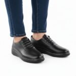 Womens comfortable black shoes UNISOFT 5933 - Image 4