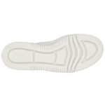 Womens leather platform sneakers in beige Rieker M1912-80 - Image 5