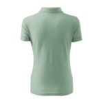 Womens Pique Polo Shirt (sage) - Image 5