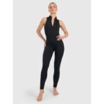 Womens quick-drying yoga and pilates jumpsuit 4F 4FRAW25TJUMF072-20S