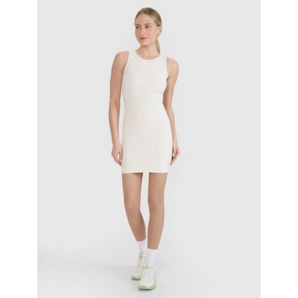 Womens ribbed knit mini dress 4F 4FRSS25TDREF188-11S