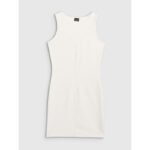 Womens ribbed knit mini dress 4F 4FRSS25TDREF188-11S - Image 7